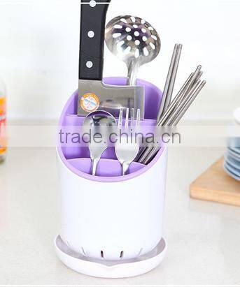 Wholesale Stock Small Order Plastic Capable of Draining Kitchen Tableware Storage Holder