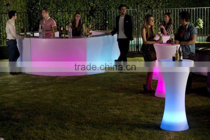 Commercial Furniture General Use and Bar Furniture Type illuminated led bar counter