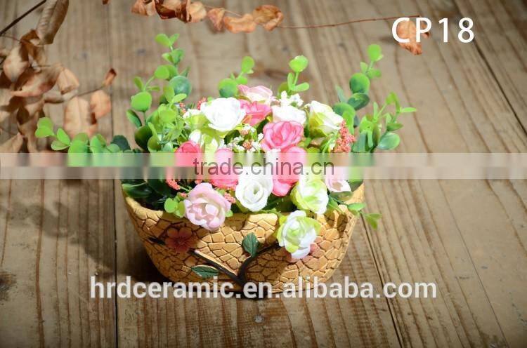 Newest cement flowerpot and planter for home and garden