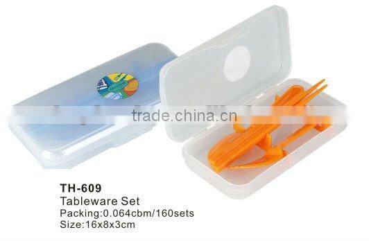 plastic tableware set,cutlery set