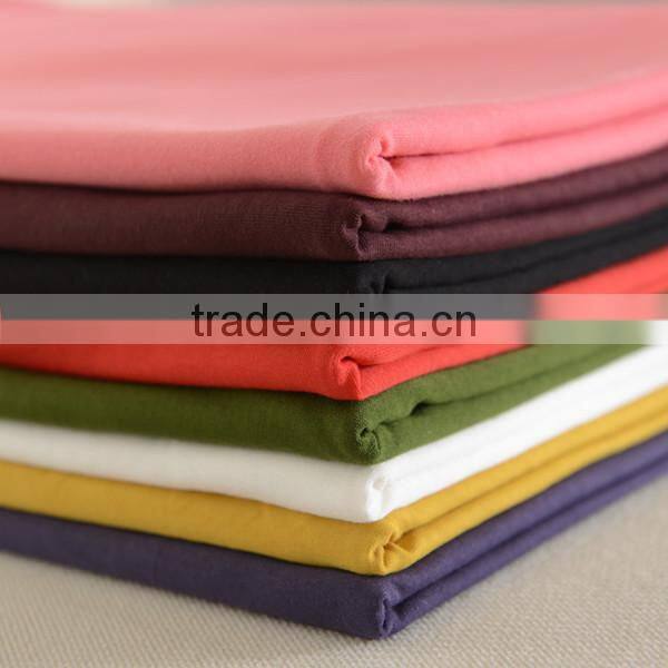 Latest modern T-shirt fabric 95% polyester 5% spandex fabric for Children