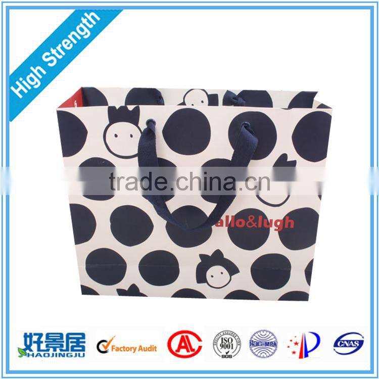 New Style Manufacturer kraft paper party bag / paper takeaway bag high strength / Popular fashion tote shopping bags