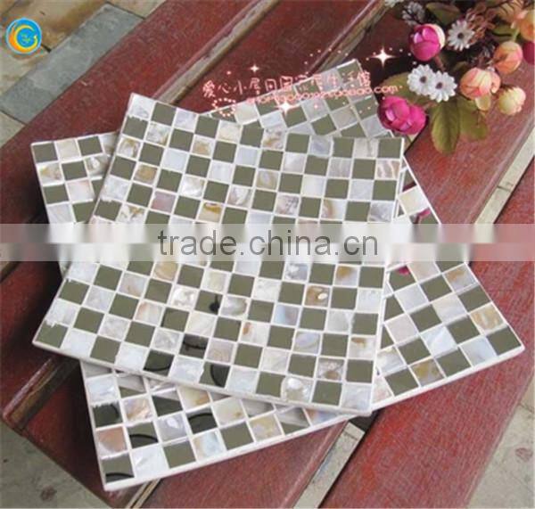 Wholesale Mosaic Decorative Glass Plate