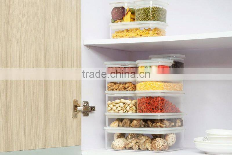 Superimposed flip-open cover food crisper