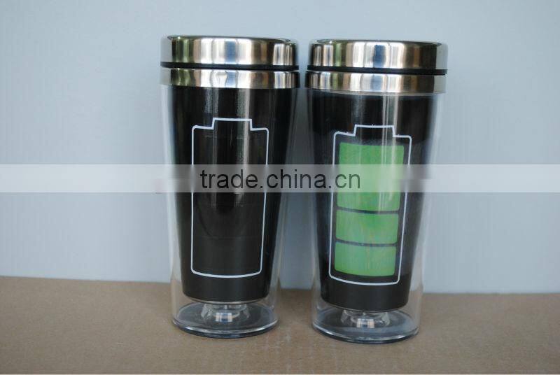 Magic Battery Ceramic Mug Color Changing Cups