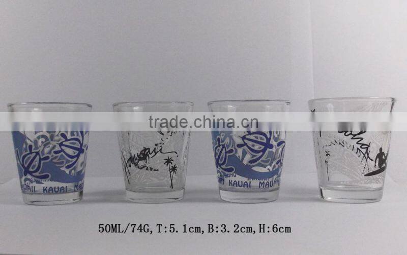 mini 2oz wine glass shot glasses