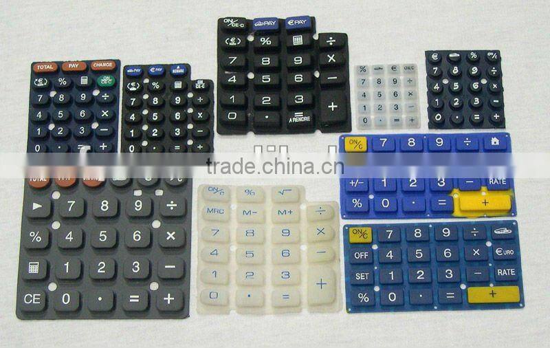 silicone rubber keypads Silicone rubber Key-press