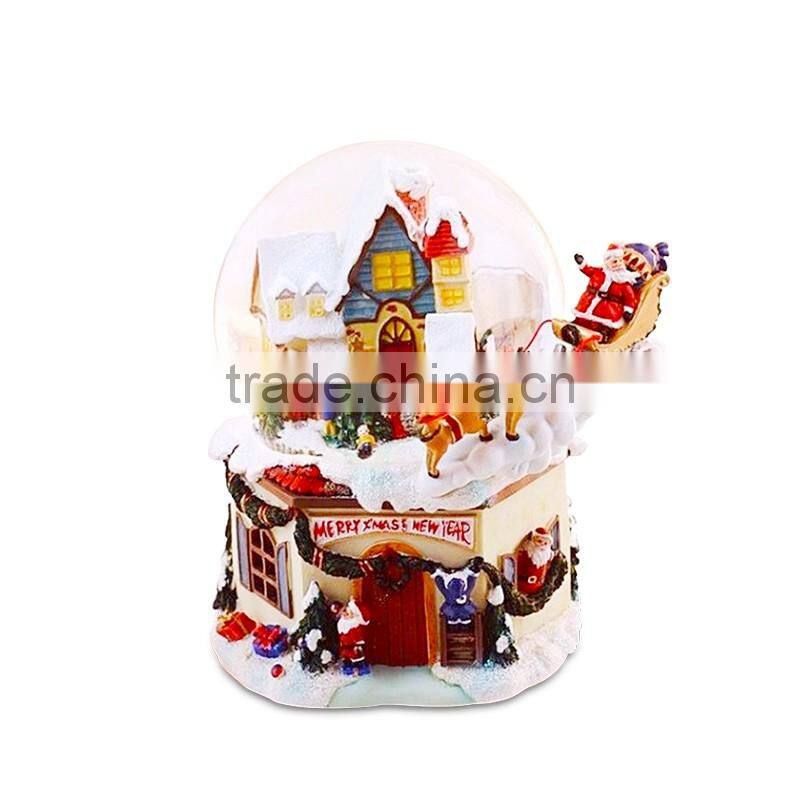 Resin Christmas Snow globe