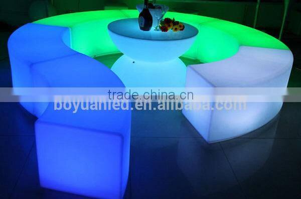 modern led furniture bar chair stool, light up led bar chair stool