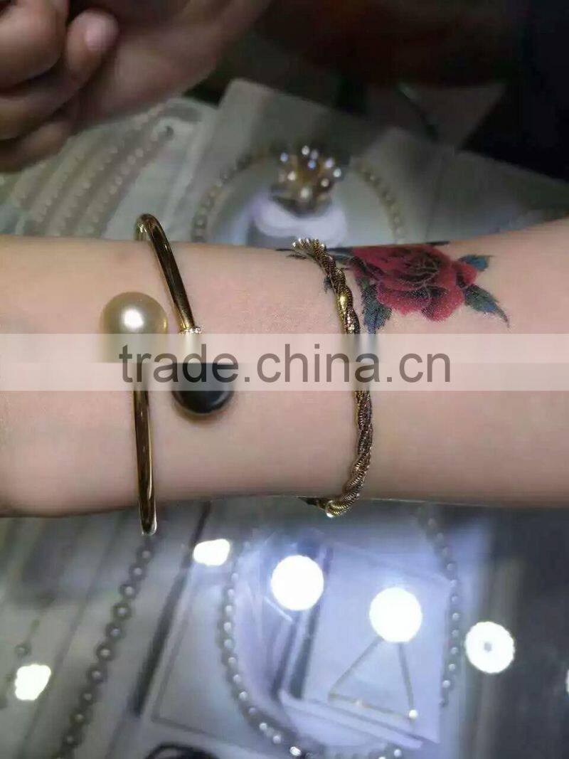 10-11mm multi-color south sea pearl bracelet