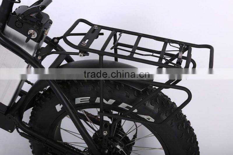 China factory wholesale 20 inch folding ebike fat tire beach cruiser electric bike