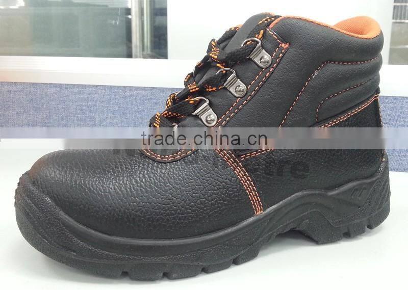 NMSAFETY Steel toe safety shoes CE safety shoes SB standard Cow split leather safety shoes