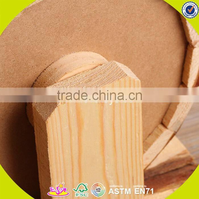 2017 New design wooden pet running wheel mini wooden pet running wheel cute wooden pet running wheel W06F031