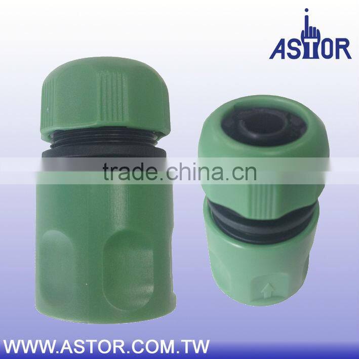 Garden Hose Connector with Manual Valve