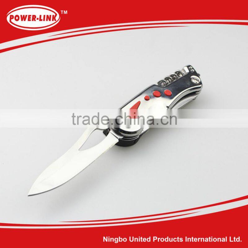 High quality Multifunction knife with LED