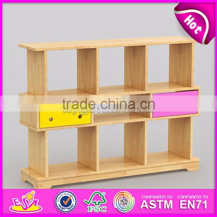 High quality preschool bedroom wooden kids furniture sets W08H073