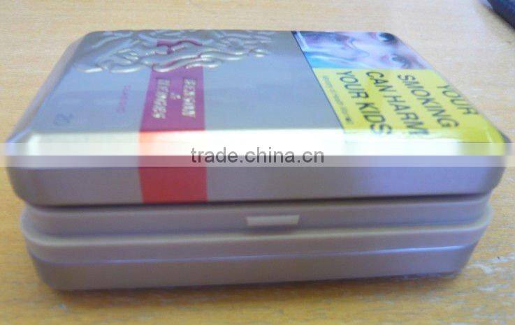 Cigarette Tin with Hinge