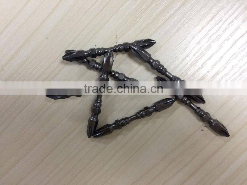 Best quality strong 65mm alloy screwdriver bit for wall