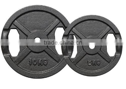 10kg/5kg hammerton bumper plates with two handle holes