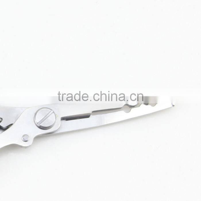 Multi-Function Fishing Pliers For Line Cutting Hook Remove And Lead Regulator With Black Bag