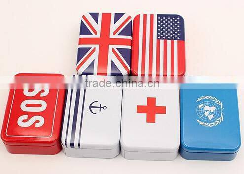 Camping Emergency SOS tin box