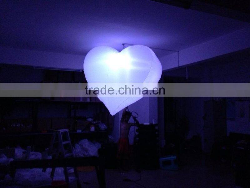 Customized inflatable led lighting model for decorations