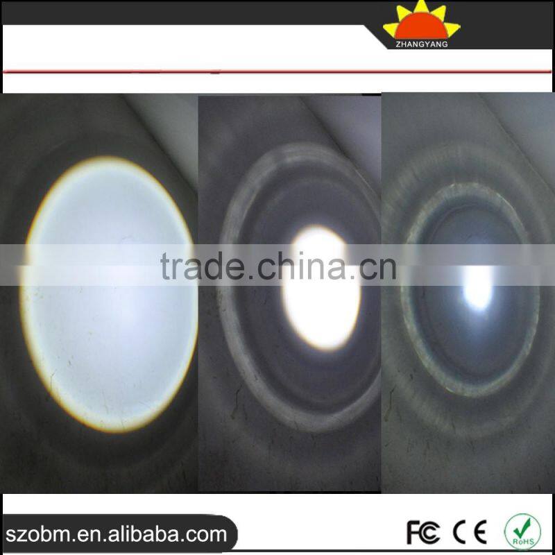 OEM XML-T6 LED 1000 Lumens 3 Mode Zoom Gold ingot shape LED Headlamp