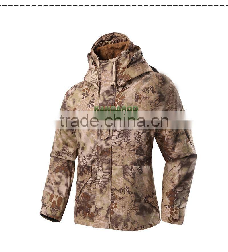 Fashion Men Winter Military Parka Coat