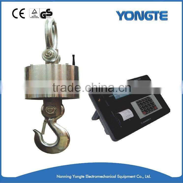 2017 good quality 1000kg digital weighing crane scales