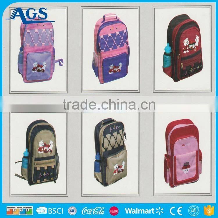 Cute bear kid cartoon hot sale school bag girl use