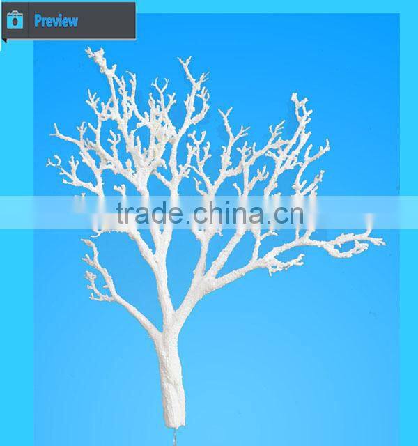 Winter wonderland theme party decoration white trees falling snow artificial tree