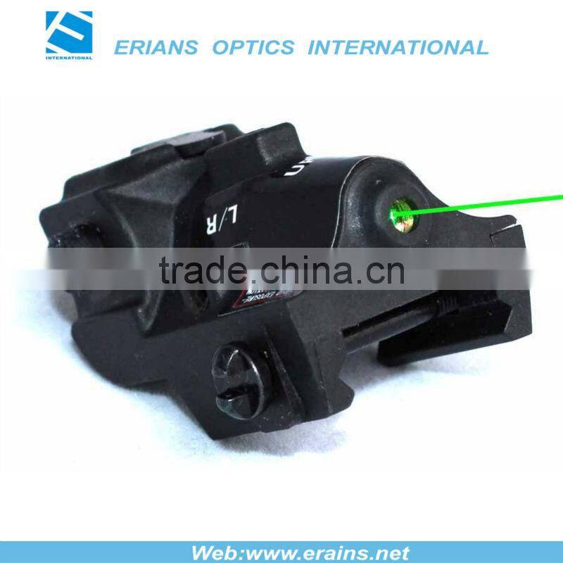 Super Compact Lightweighted Direct Rechargeable Tactical Pistol Green Laser Sight aimer
