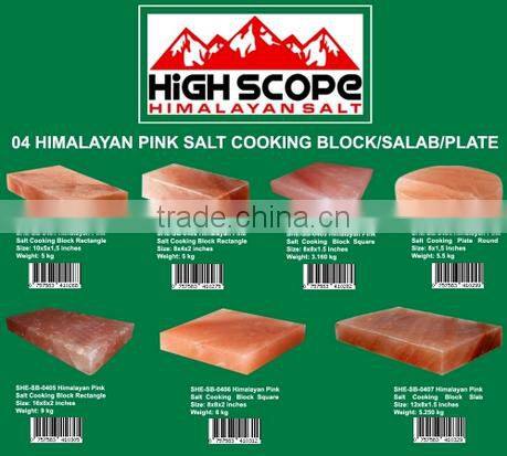 HIMALAYAN PINK SALT COOKING BLOCKS GROUP PICTURE