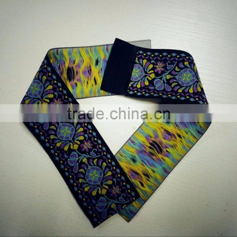 2016 Custom high quality cheap Jacquard Ribbon