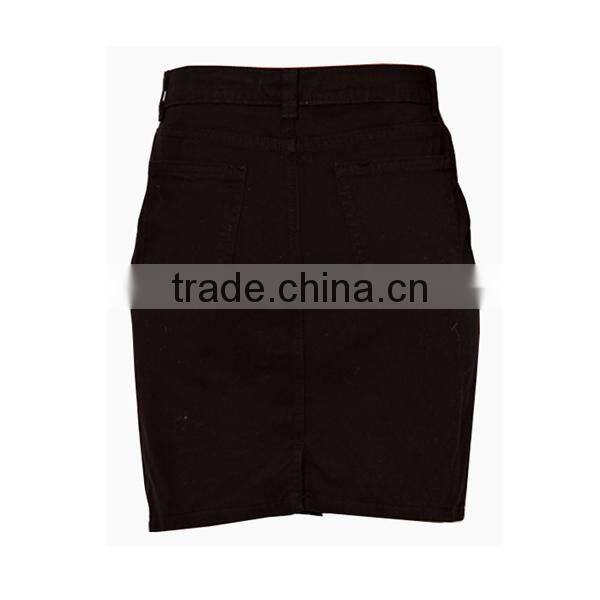Ladies/Women Most Popular High Quality Pencil Skirt Short Denim Skirts