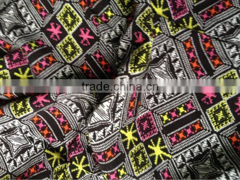 Manufacturer Printed viscose fabric for skirt or lady't garments