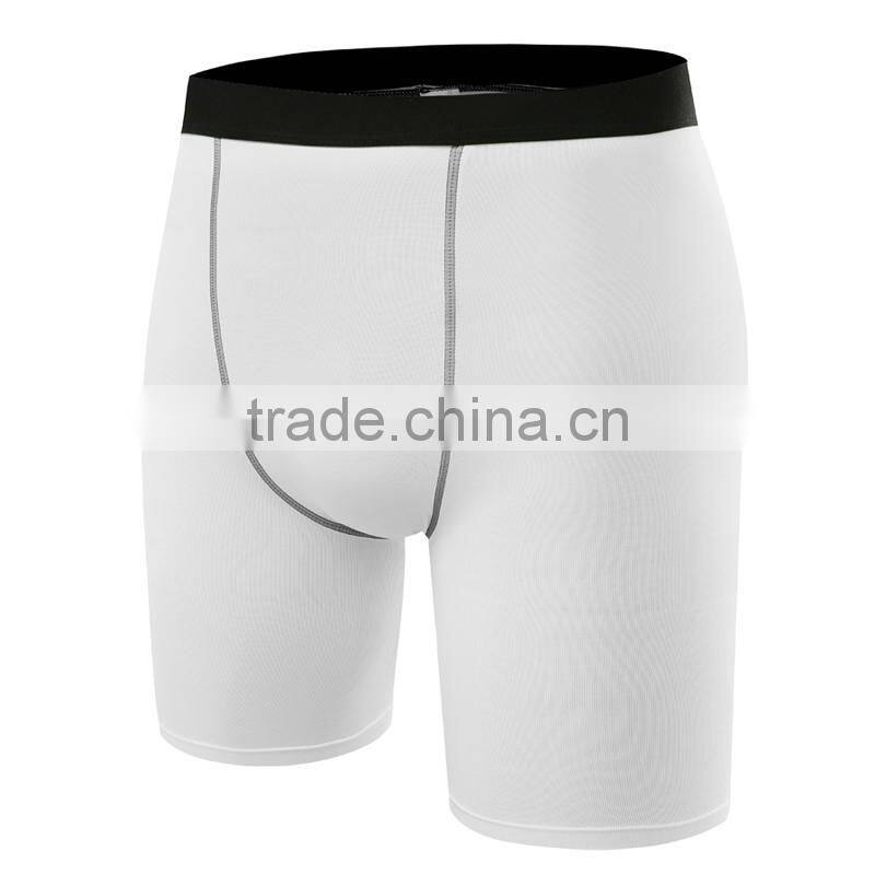 Latest wholesale gym pants polyester mens fitness shorts
