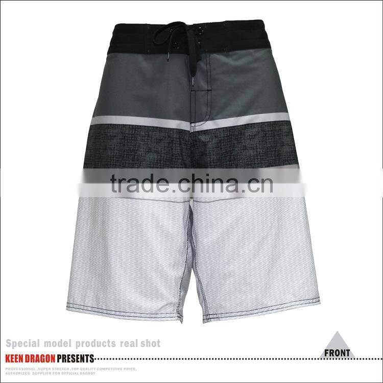 Custom Surf 4 Way Stretch Printed Top Brand Wholesale Mens Boardshorts