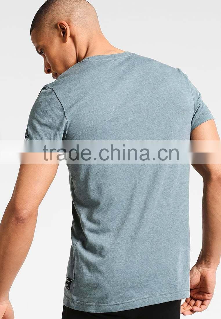 MGOO Wholesale Brand Clothing Sublimation T Shirts Design Crew Neck Slim Fit T Shirt Mens