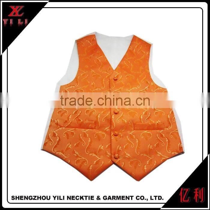 High quality Paisley design latest fashion waistcoat