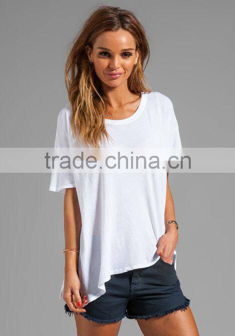 Tissue Jersey Drop Shoulder Short Sleeve