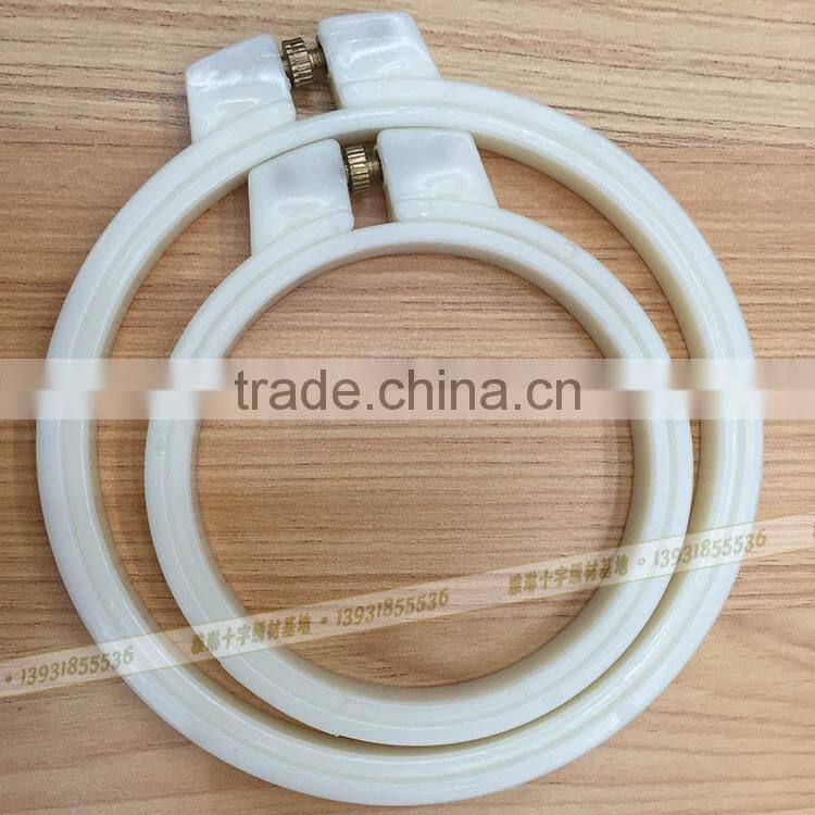 small plastic cross stitch kit embroidery Hoops frames