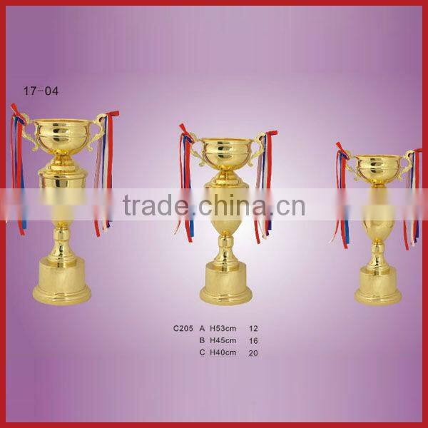custom design gold awards metal trophy