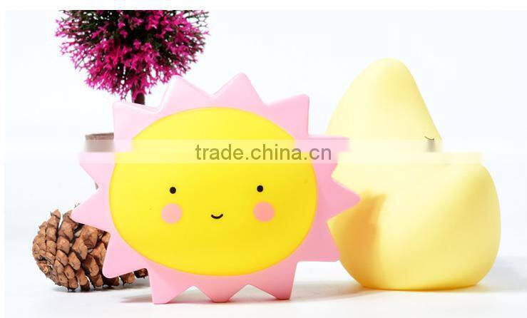 Hot sale ins sun moon star cloud led night light for kids noverty lamp