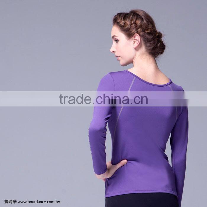 Fitness clothing tactel alphabets print yoga tops