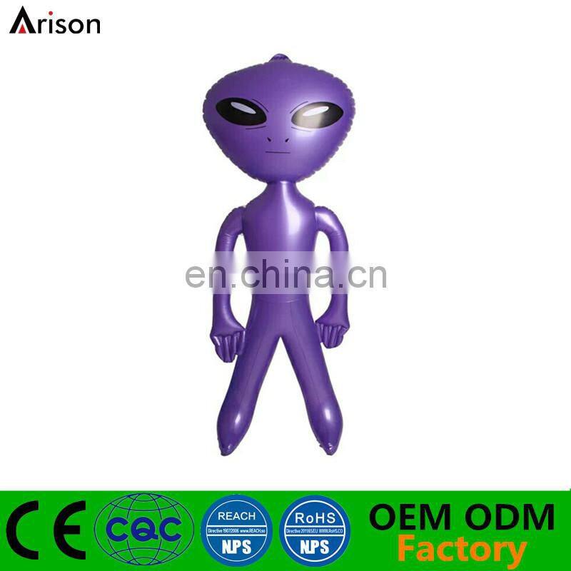 PVC inflatable alien inflatable doll toy made in China