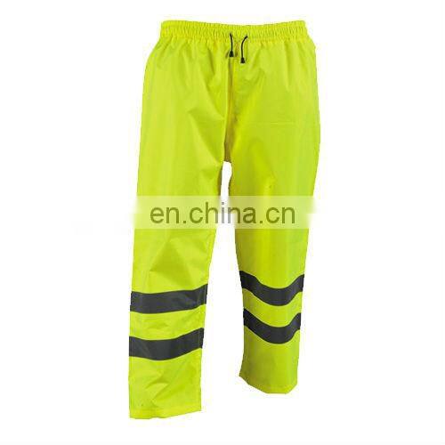 Hot sale latest disign Reflective Rain Pant for man