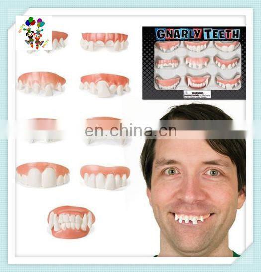 Dentures Redneck Vampire Wolfman Party Costume Vinyl Fake Teeth HPC-0920