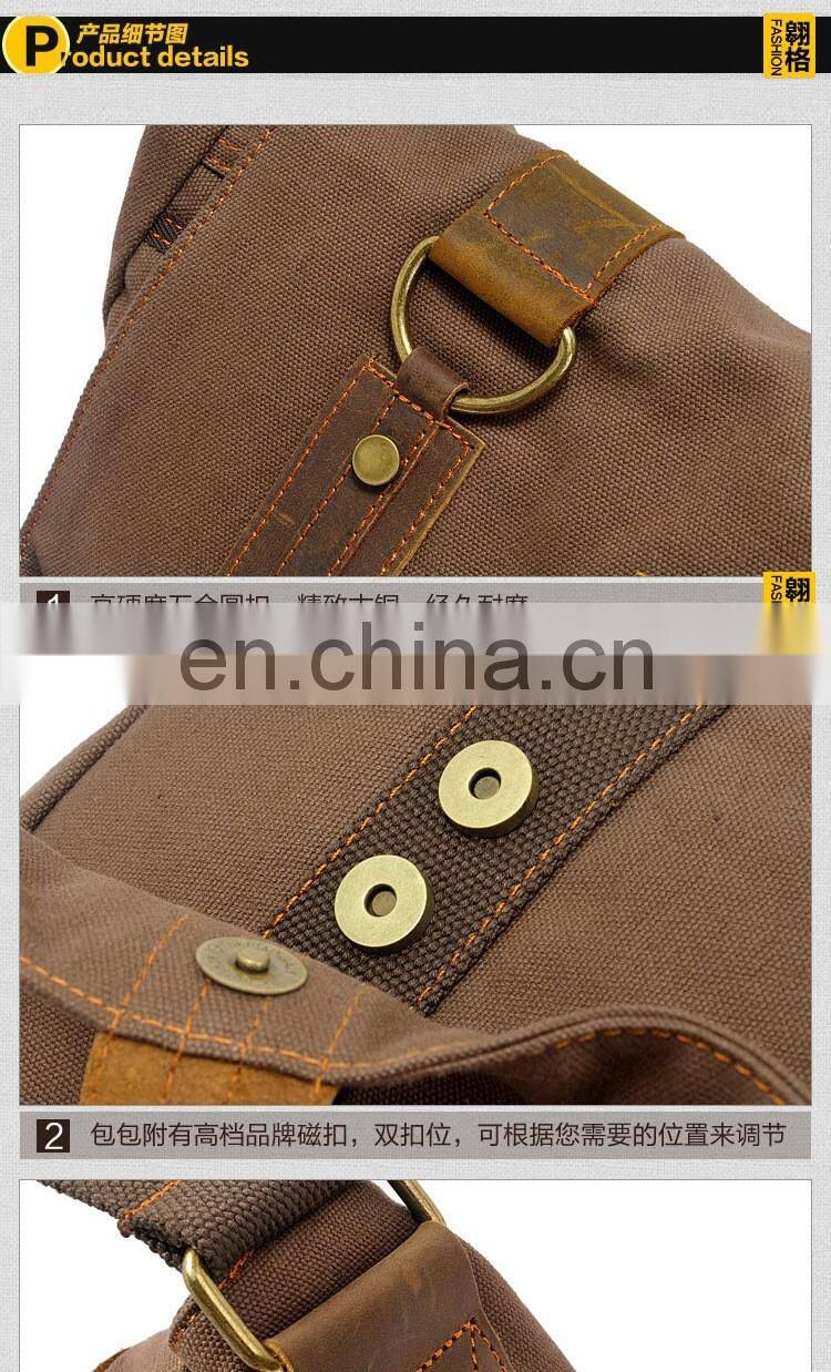 JL Bag17003 2017 Canvas Bag Man bag Single Shoulder Bag