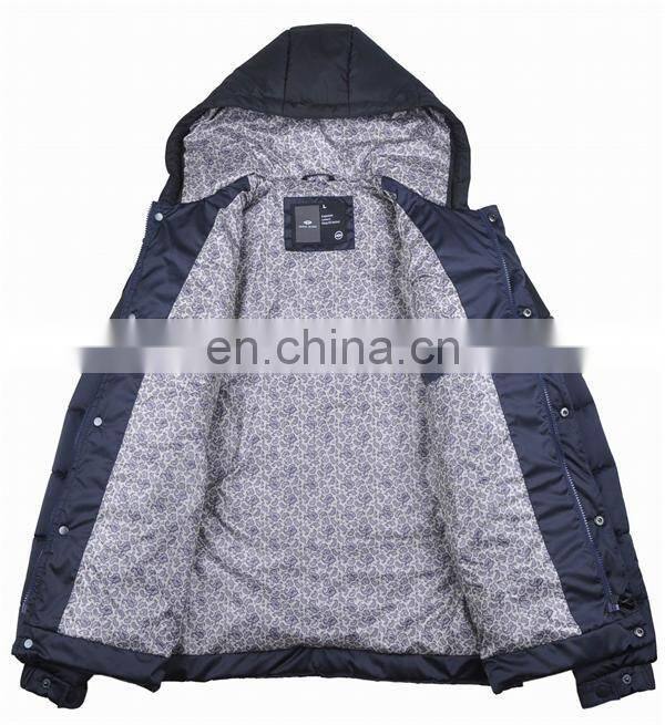2015 OEM men padded jacket padding jacket photographer jacket